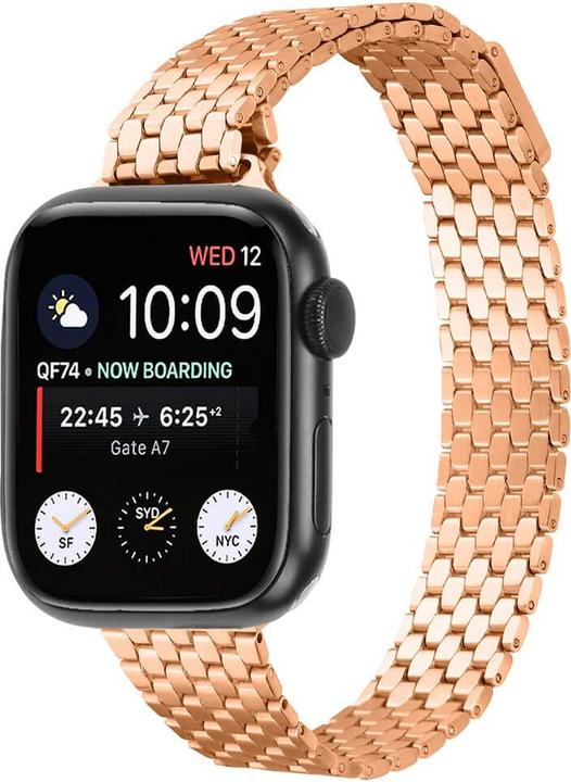 Immagine prodotto Cover-Discount Apple Watch 44/45/49 mm - Bracciale in acciaio inossidabile con chiusura magnetica (Acciaio inossidabile)
