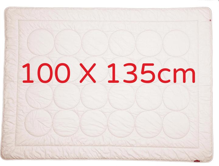 Immagine prodotto Zizzz Piumino per bambini con imbottitura in lana svizzera (100 x 135 cm)