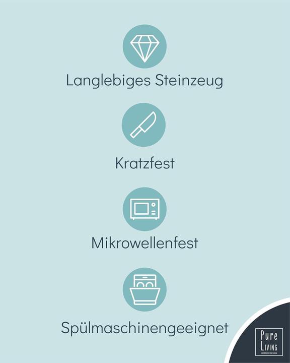 Immagine prodotto Pure Living Interior Design Manhattan Suppenteller-Set für 6 Personen (6 x)