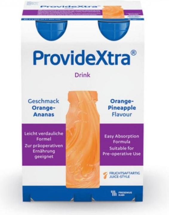 Image du produit Provide Xtra Boisson Orange Ananas (4x200ml) (4 pièce(s), Liquide, 1002 g)