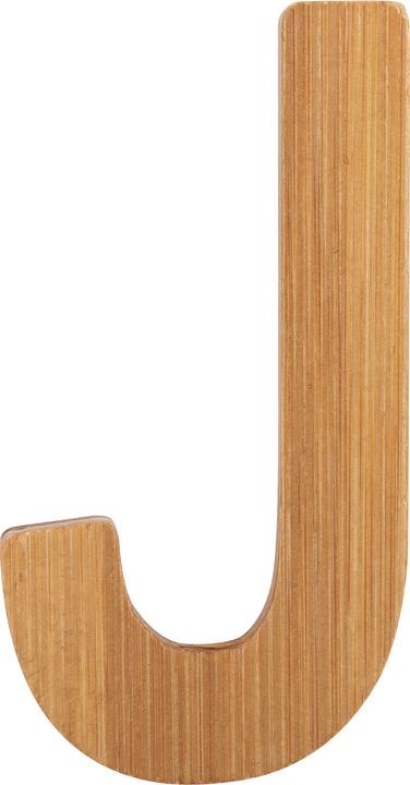 Actual product image small foot ABC letters J
