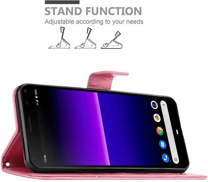 Productafbeelding Cadorabo Bloemen Boekomslag (Xperia 8)