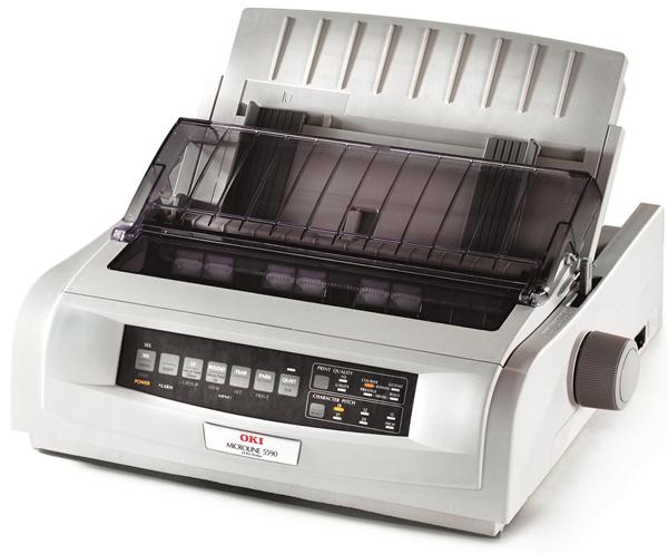 Actual product image OKI Microline 5590eco (Needle, Black and white)