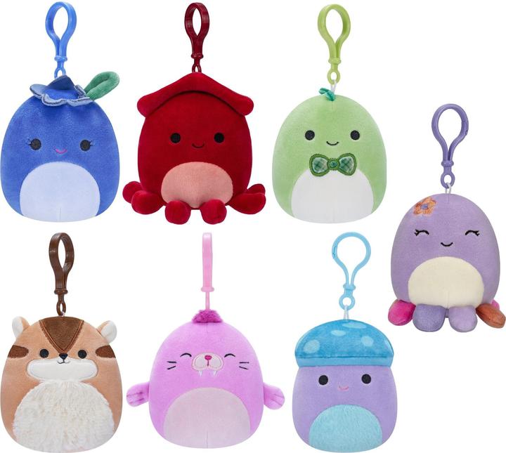 Productafbeelding Squishmallows Squishmallow clip-on pluche 9cm (9 cm)