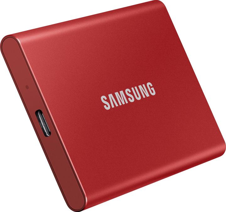 Actual product image Samsung Portable T7 Red (1000 GB)