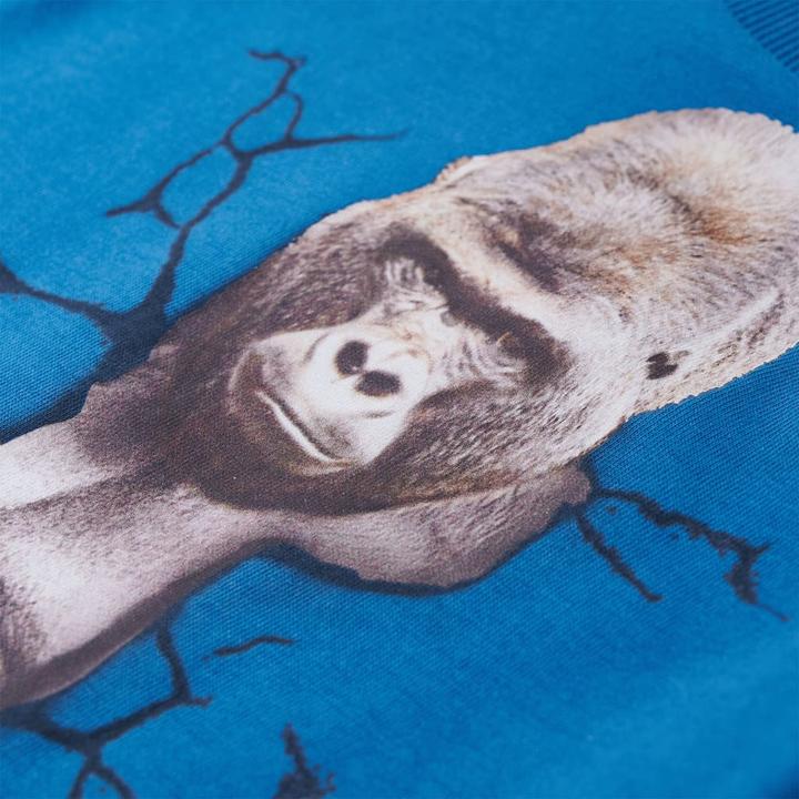 Immagine prodotto VidaXL Camicia da bambino a maniche lunghe blu petrolio 116,Materiale: 100 (116)