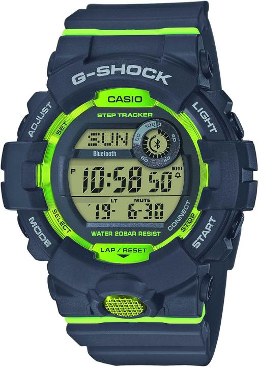 Produktbild G-Shock GBD-800-8ER (Sportuhr, Digitaluhr, Hybrid Uhr, 48.60 mm)