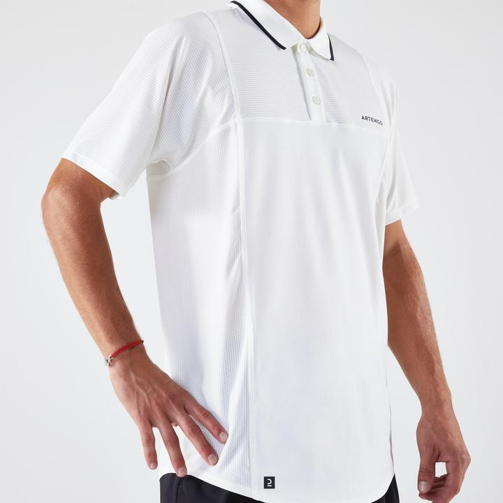Immagine prodotto Artengo Polo da tennis da uomo - DRY bianco