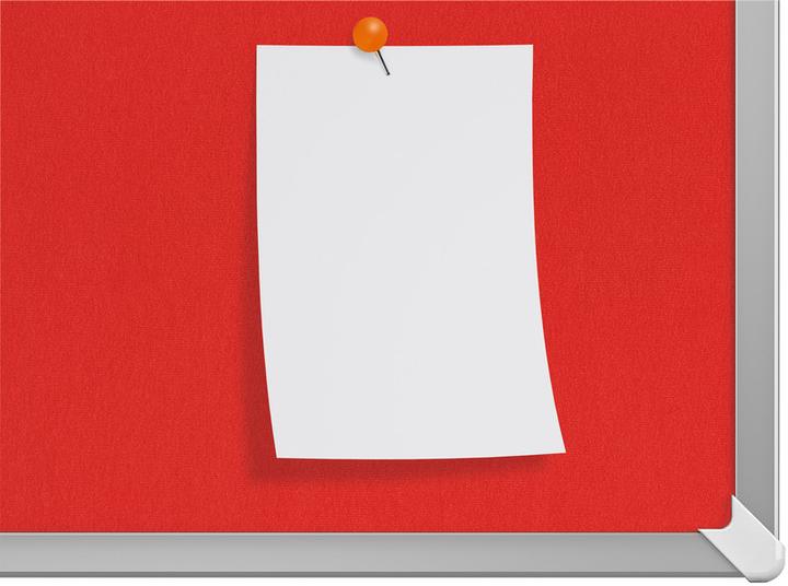 Actual product image Nobo Felt Pinboard Widescreen (Bulletin board, 51 x 89.5 cm)