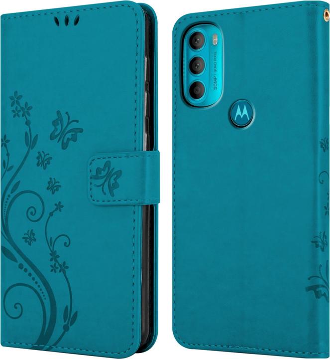 Immagine prodotto Cadorabo Copertina del libro a fiori (Motorola Moto G71 5G)