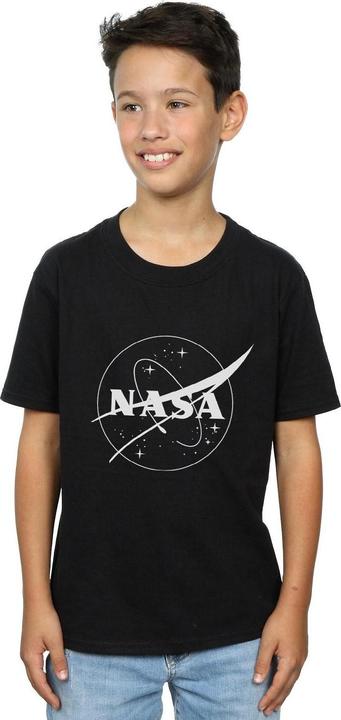 Produktbild Nasa Classic Insignia Logo Monochrome TShirt Jungen (152, 158)