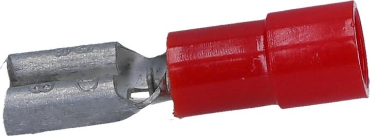 Immagine prodotto Kalitec 10 pezzi FHR488 presa a lama rossa 4,8x0,8 I connettore per cavo 0,5-1,5mm² I parzialmente isolato