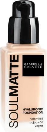 Actual product image Gabriella Salvete Soulmatte Hyaluronic Foundation (02W Ivory Warm)