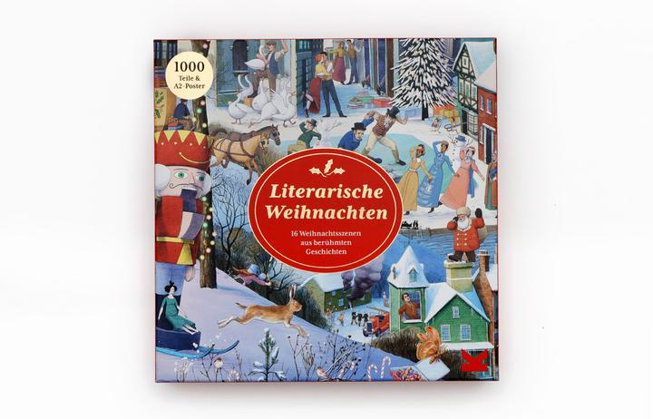 Produktbild Literarische Weihnachten (1000 Teile)