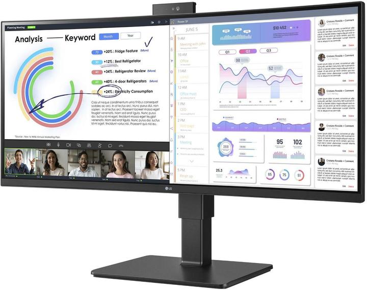 Produktbild LG UltraWide 34BQ77QC-B (3440 x 1440 Pixel, 34")