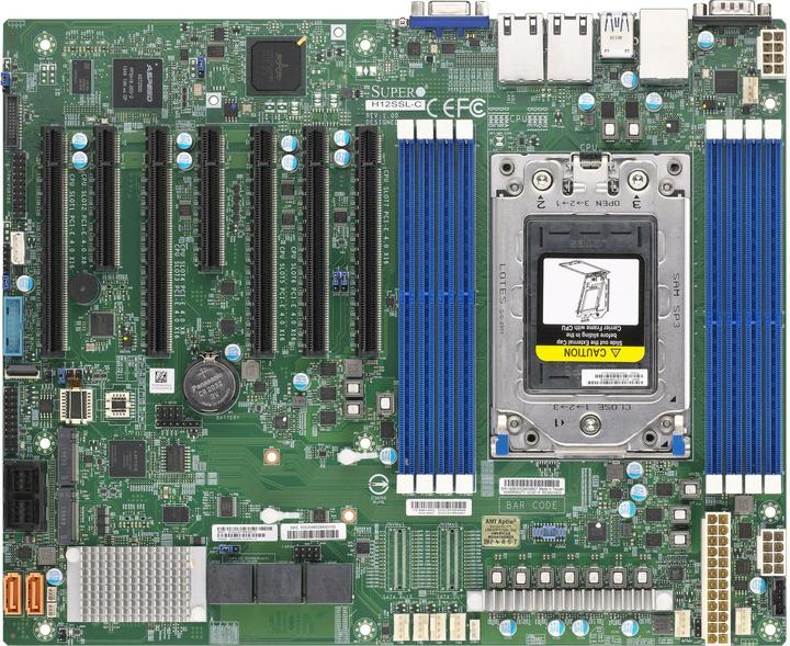 Immagine prodotto Supermicro Scheda madre H12SSL-C (SP3, AMD SoC, ATX)