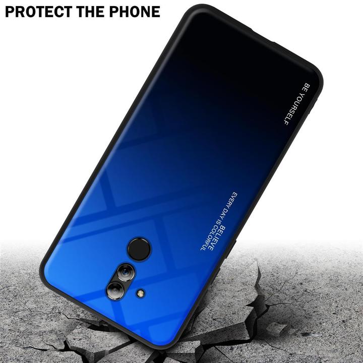 Productafbeelding Cadorabo TPU 2 kleuren glasdekking (Huawei Mate 20 Lite)