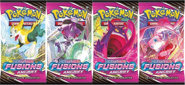 Produktbild Pokémon Pokemon Sammelkarten Schwert & Schild Fusions Angriff / Fusion Strike TCG Karten Box Display (Deutsch, Booster Display)