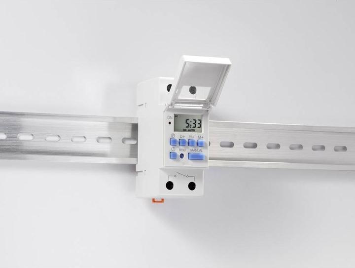 Produktbild Tru Components Zeitschaltuhr für Hutschiene Betriebsspannung: 220 V/AC 30 A 250 V/AC
