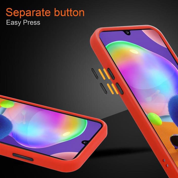 Actual product image Cadorabo Hybrid Matt Cover (Samsung Galaxy A31)