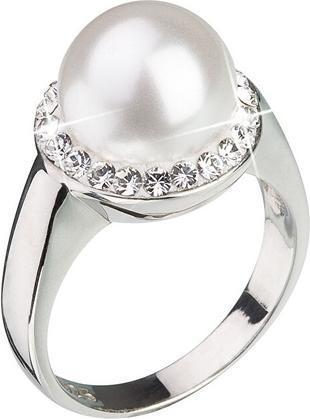 Immagine prodotto Evolution Group Anello con perle in argento e Swarovski London Style 35021.1 - Circuito: 54 mm (54)