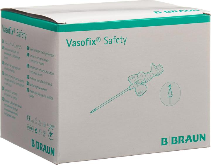 B.Braun SAFETY IV-Kanüle 20G 1.1x33mm rosa, 50 Stück