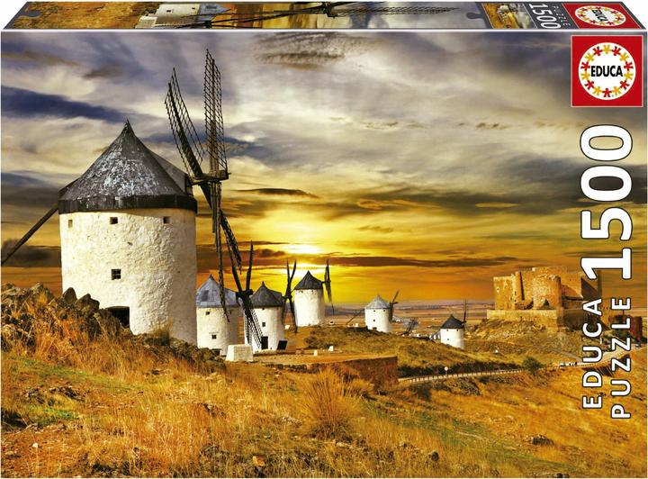 Image du produit Educa Moulins à vent, Consuegra 1500 pièces puzzle (1500 pièces)