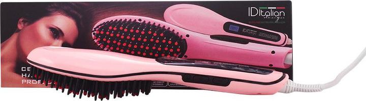 Actual product image ID Italian Design Hair Straightening Brush Straightening Brush