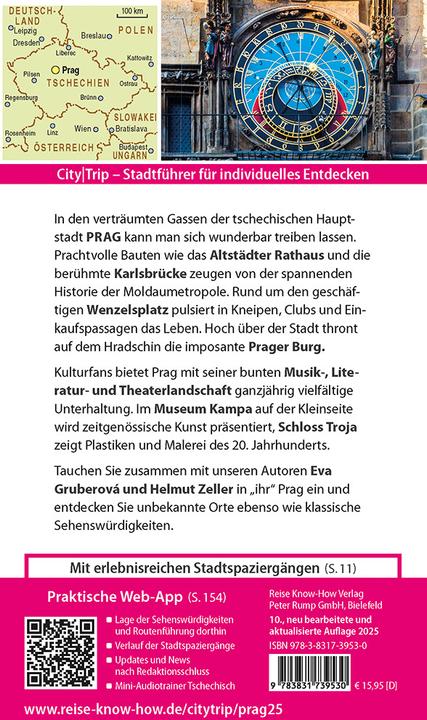 Produktbild CityTrip Prag (Deutsch, Eva Gruberová, Helmut Zeller, 2025)