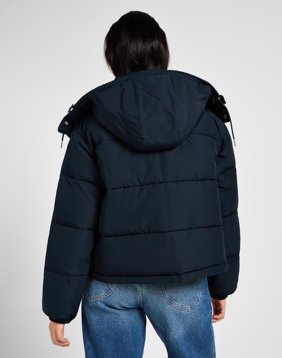 Actual product image Lee Quilted jacket Hooded Short Puffer (L)