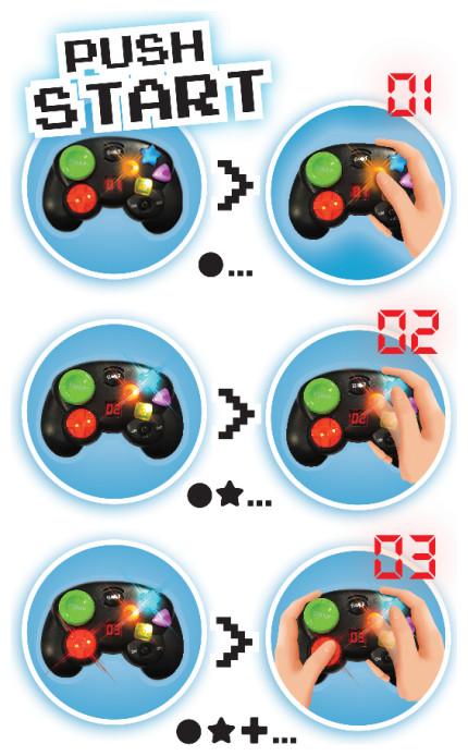 Produktbild Buki France 6209 Children's Electronic Handheld Manette Sound Memory for 6+ Years (Englisch, Niederländisch)