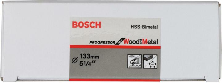 Produktbild Bosch Professional Zubehör Lochsäge HSS-Bimetall für Standardadapter, 133 mm, 5 1/4-Zoll (133 mm)