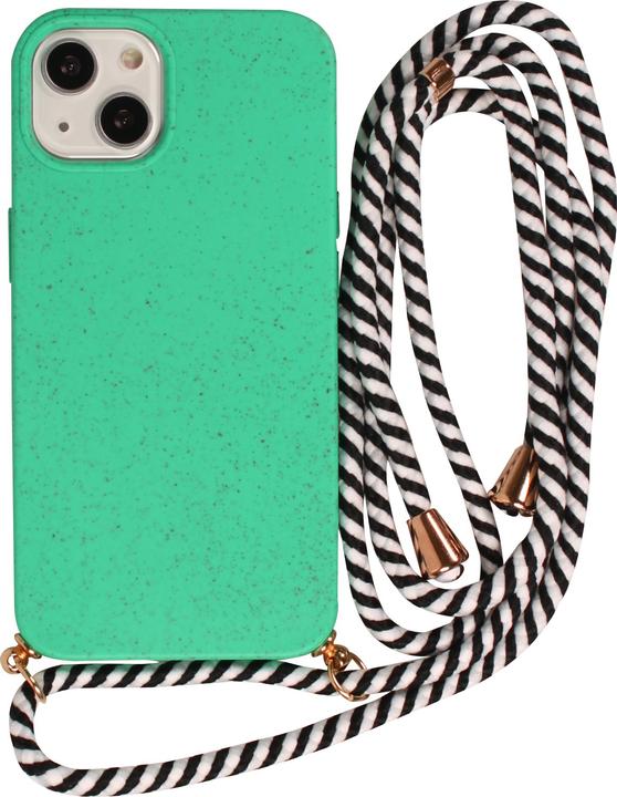 Actual product image PhoneLook Coque Bio Eco-Friendly nature avec cordon collier Turquoise (Apple iPhone 13)