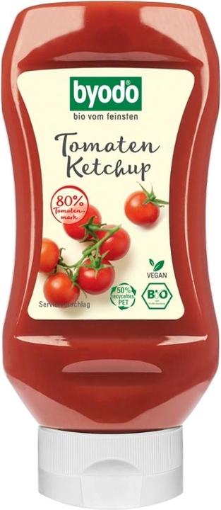 Byodo Tomato ketchup, 80% tomato in squeezer /glf