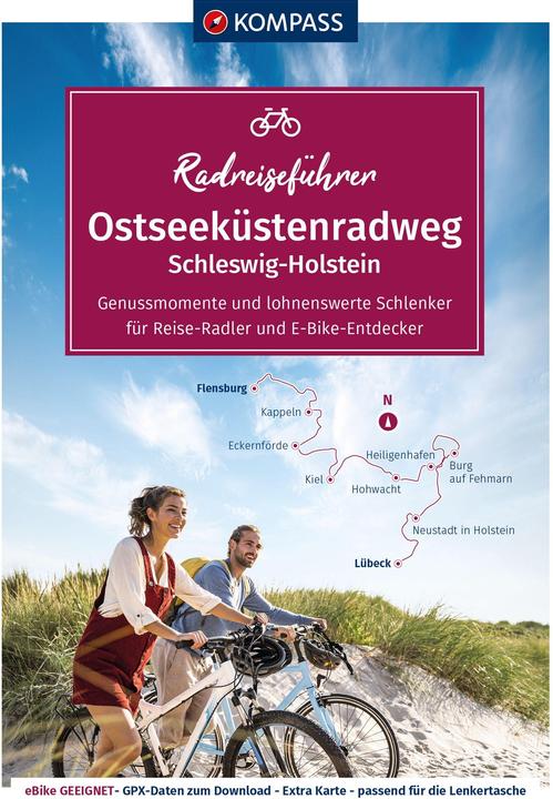 Image du produit RadReiseFührer Ostseeküstenradweg von Flensburg bis Lübeck (Allemand, Boussole, 2022)