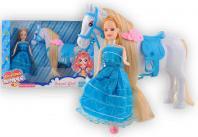 Image du produit Jono Toys Cheval 18 cm avec poupée 15 cm
