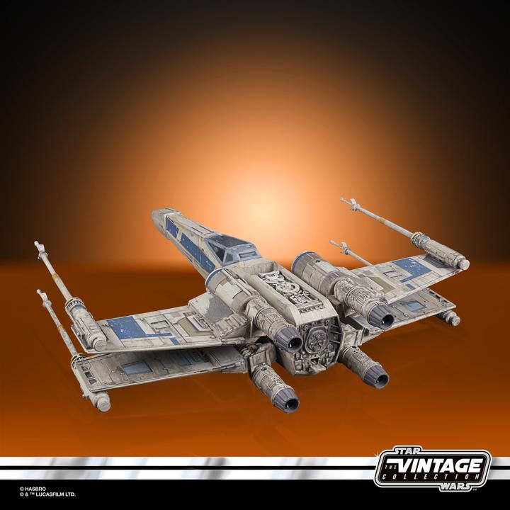 Image du produit Hasbro Star Wars Rogue One The Vintage Collection Antoc Merrick's X-Wing Fighter Véhicule avec figurine