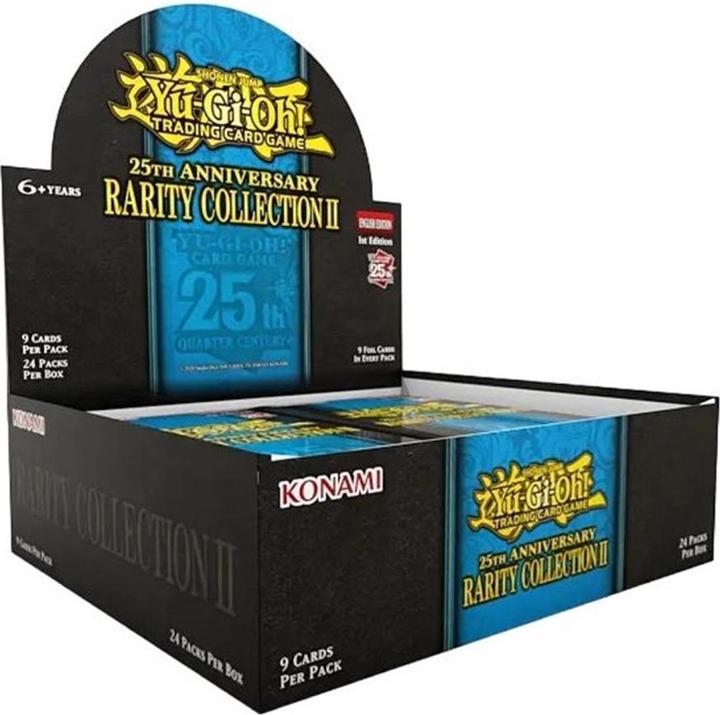 Actual product image Yu-Gi-Oh ! 25th Anniversary Rarity Collection II (English, Booster display)