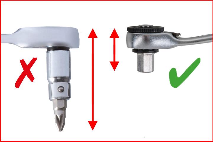 Produktbild KS Tools 1/4" + 11 mm Durchgangs-Steckschlüssel- und Bit-Satz (11 mm)