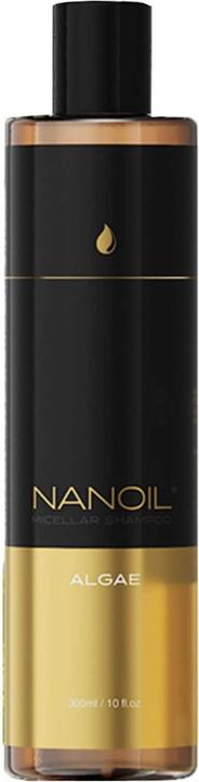 Actual product image Nanoil Micell shampoo with algae (300 ml, Liquid shampoo)
