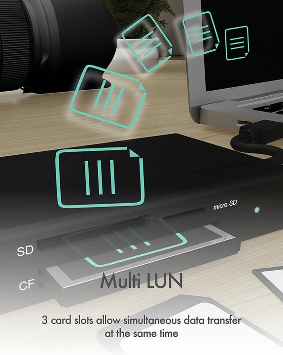 Produktbild Icy Box IB-CR401-C3 (USB-C)