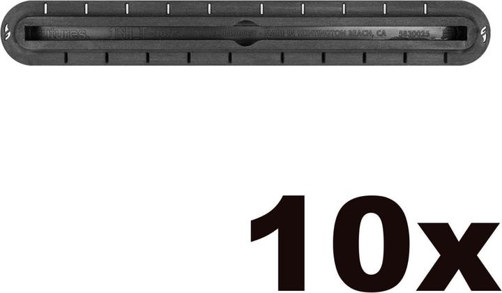 Produktbild Futures Finbox Longboard 10.75 Inch Schwarz 10 Stk