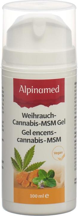 Produktbild Alpinamed Weihrauch Cannabis MSM Gel Gel (1 x, 100 ml, 161 g)