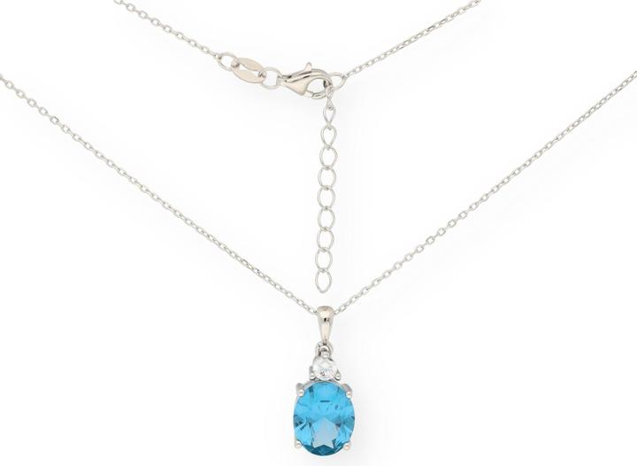 Actual product image Carat Colorstone (Silver 925, 45 - 48 cm)