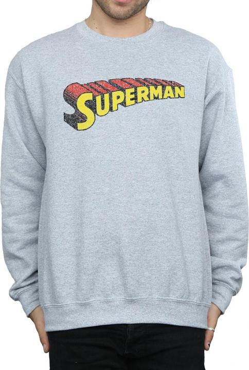 Produktbild Superman Telescopic Crackle Logo Sweatshirt (L)