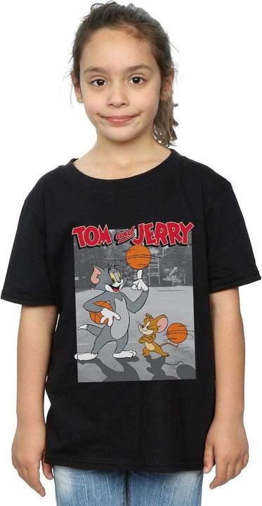 Immagine prodotto Tom & Jerry Basketball Buddies Maglietta Ragazze (128)