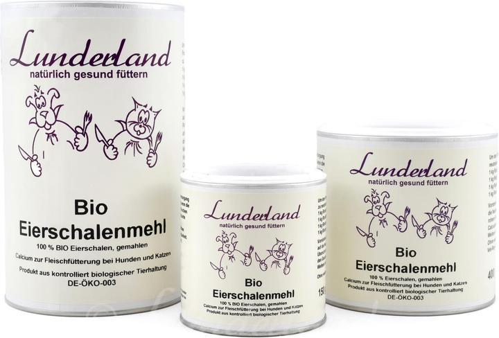 Actual product image Lunderland Organic egg shell powder Supplementary food (Senior, Adult, Junior, 1 pcs., 150 g)