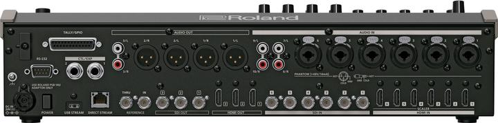 Image du produit Roland Mélangeur AV HD-SDI/HDMI 8 canaux avec USB-C et streaming réseau
