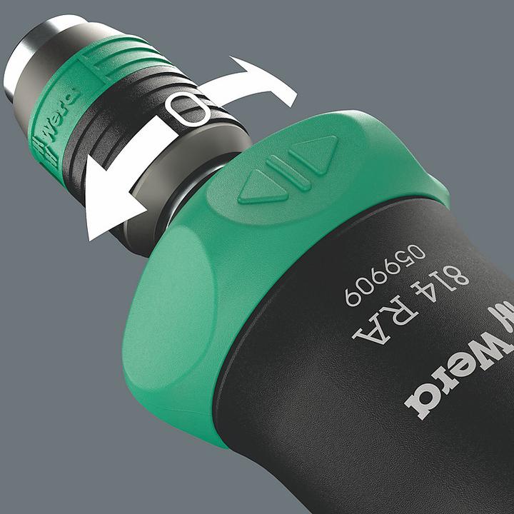 Actual product image Wera Kraftform Kompakt Pistol RA-R 1 (1/4")