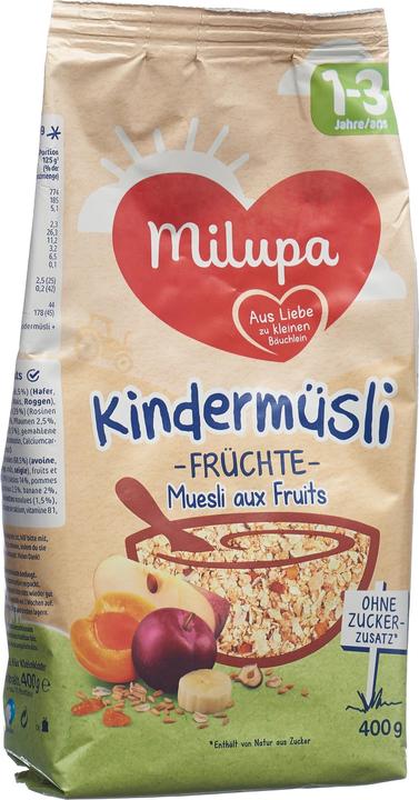 Produktbild Milupa Kindermüsli Früchte (400 g)